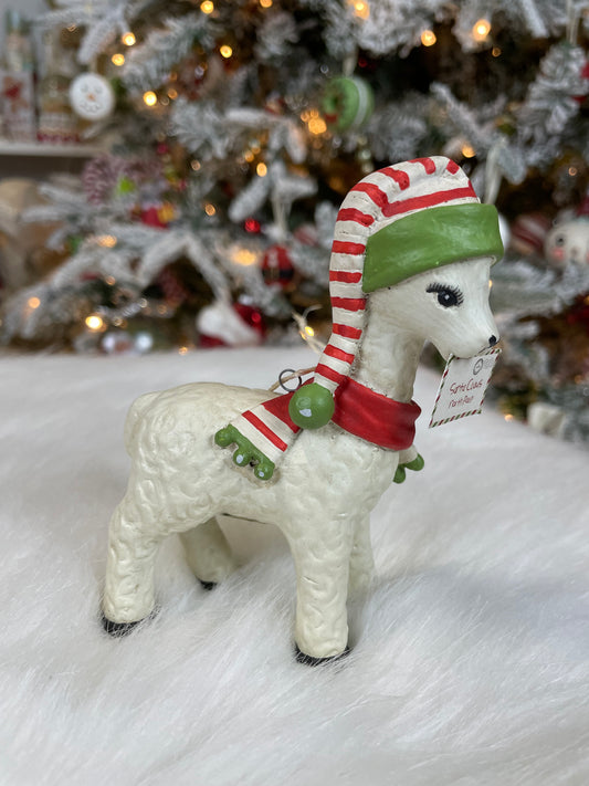 Christmas Llama Ornament (Seconds)