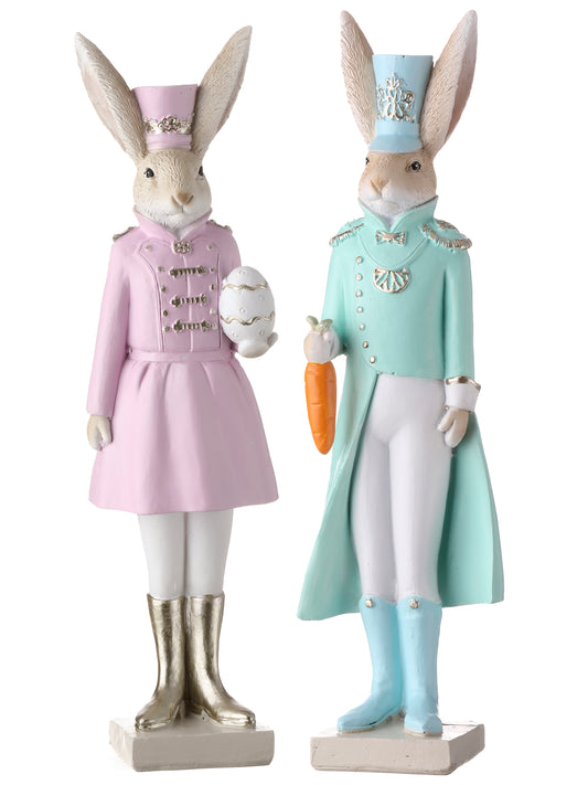 Bunny Rabbit Toy Soldier 9"