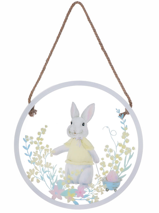 Easter Bunny Frame Hanging Sign
