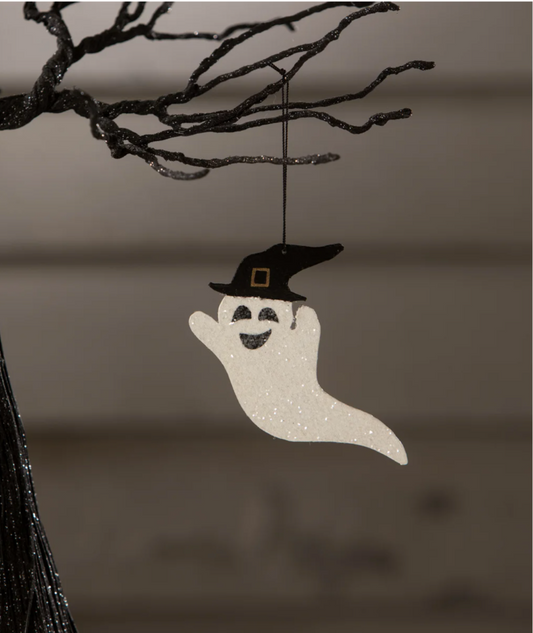 Tin Ghosties Witch Ornament